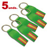 Pack de 5 llaveros bandera de España